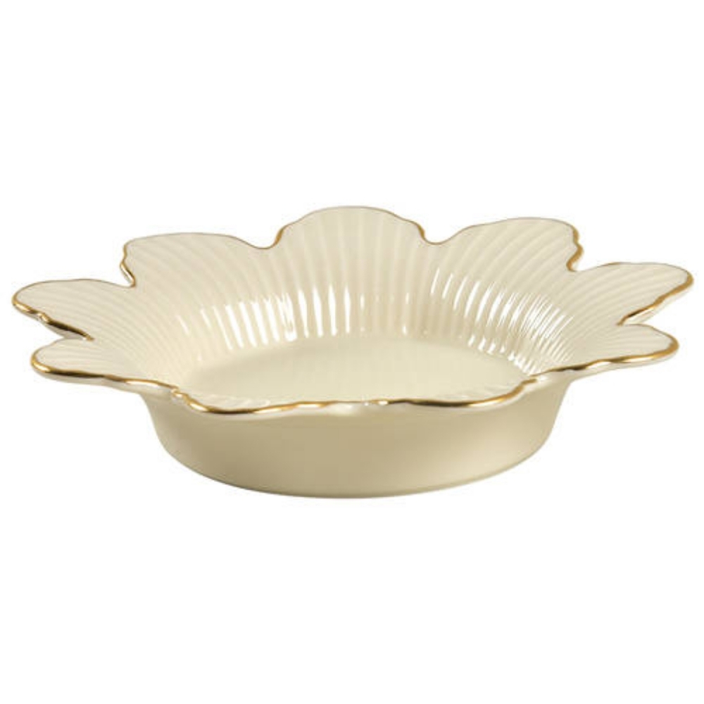 Lenox Meridian Collection Open Flower Candy Dish